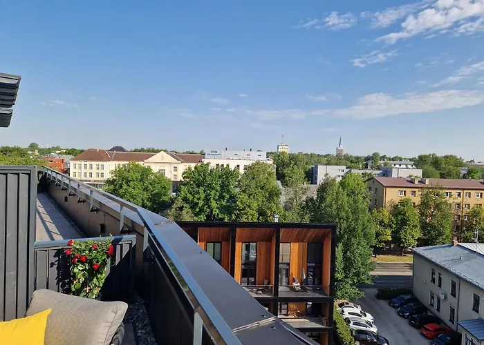 Artisa Riia Str 20a Luxury 2br Penthouse Apartment Tartu